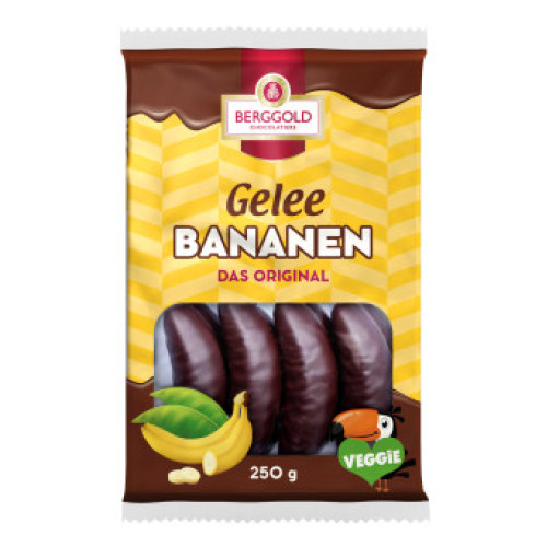 BERGGOLD bananų marmeladas šokolade 250g | Multum