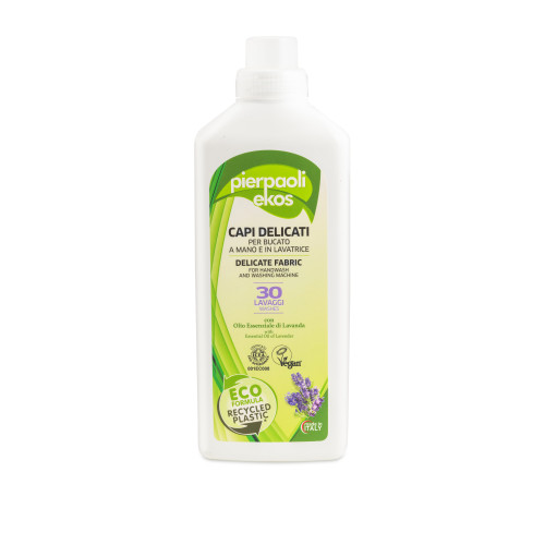 PIERPAOLI EKOS skalbinių ploviklis švelniems audiniams (rankinio skalbimo ir skalbimo mašinai) (30x) 1000ml | Multum