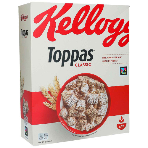 KELLOGG'S Toppas Pusryčių dribsniai 500g | Multum