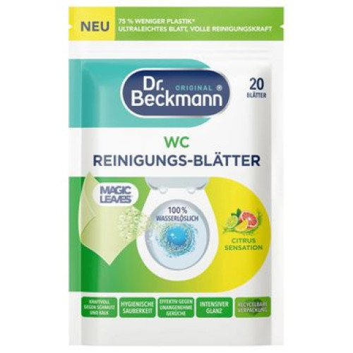 DR. BECKMANN Citrus sensation tualeto dubenėlio valymo lapas 20vnt | Multum