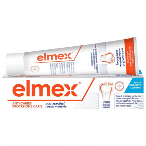 ELMEX Anti Caries dantų pasta be mentolio 75ml | Multum