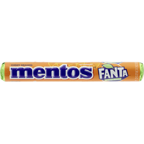 MENTOS Fanta dragees su apelsinų skoniu 38g | Multum