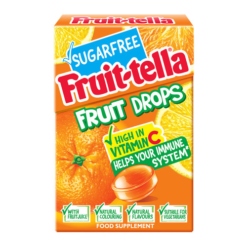 FRUITTELLA apelsinų ir citrinų ledinukai 45g | Multum