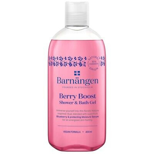 BARNANGEN Berry Boost dušo ir vonios želė 400ml | Multum