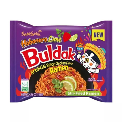 SAMYANG Buldak Habanero kalkių makaronai 135g | Multum