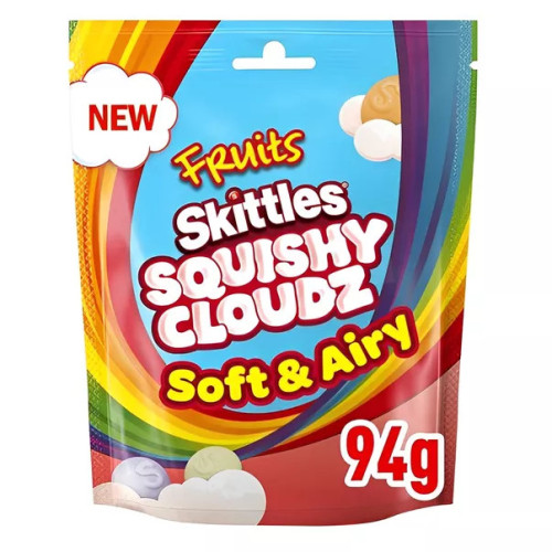 SKITTLES Squishy Cloudz Vaisiai Dragees 94g | Multum