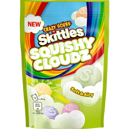 SKITTLES Squishy Cloudz Sours dragees 94g | Multum