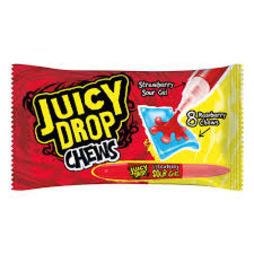 BAZOOKA Juicy Drop Chews kramtomieji saldainiai 67g | Multum