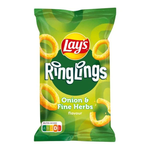 LAY's Ringlings kukurūzų užkandžiai 125G | Multum