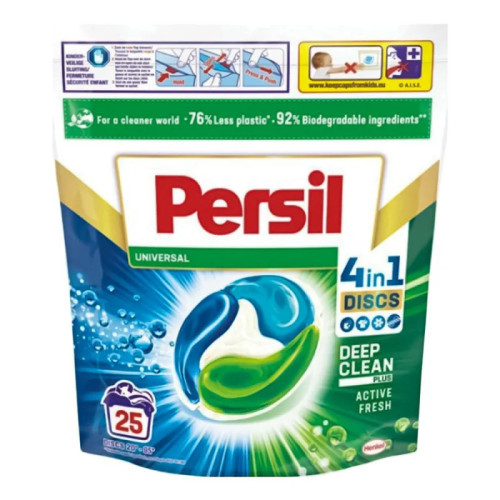 PERSIL Universal 4in1 Discs skalbimo kapsulės 25vnt | Multum
