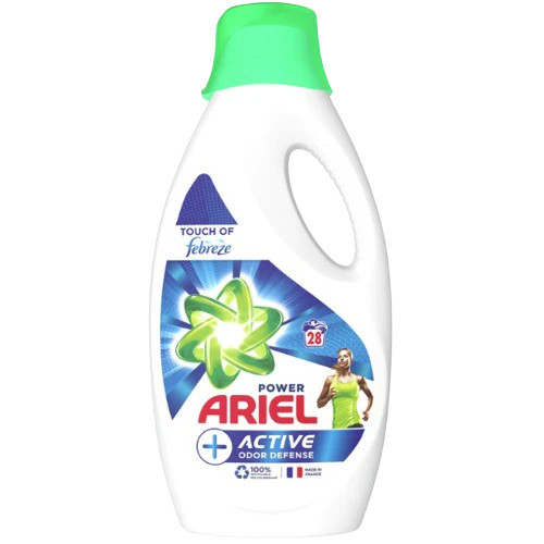 ARIEL aktyvaus kvapo apsaugos skalbinių gelis (28x) 1.26L | Multum
