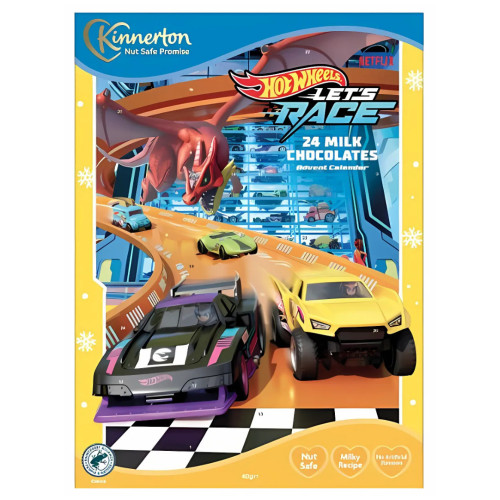 KINNERTON Hot Wheels advento kalendorius 40g | Multum