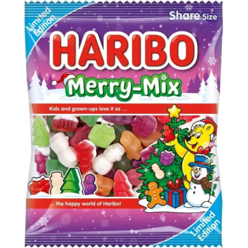 HARIBO Merry Mix želė saldainiai 160g | Multum