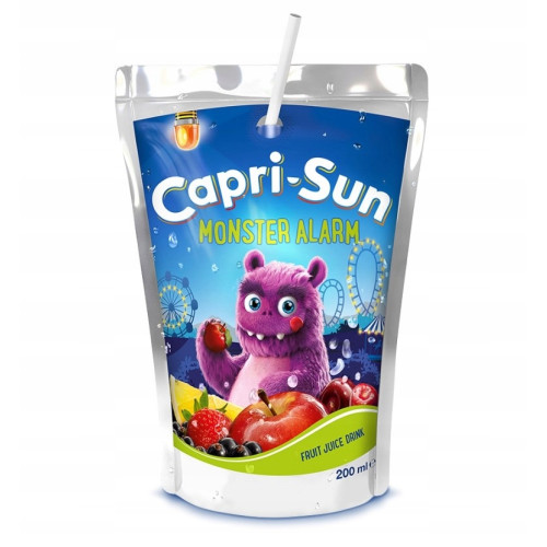 "CAPRI-SUN Monster" žadintuvo sulčių gėrimas 200ml | Multum