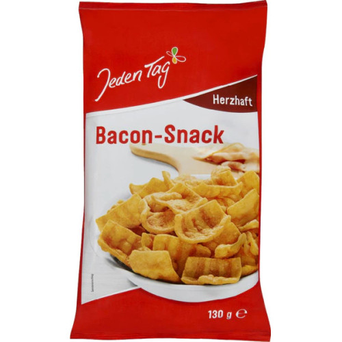 JEDEN TAG kvietinis užkandis "Bacon snack" 130g | Multum