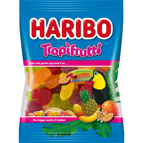 HARIBO Tropifrutti želė saldainiai 100g | Multum