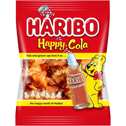 HARIBO Happy Cola želė saldainiai 100g | Multum