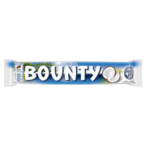 BOUNTY šokolado batonėlis 57g | Multum