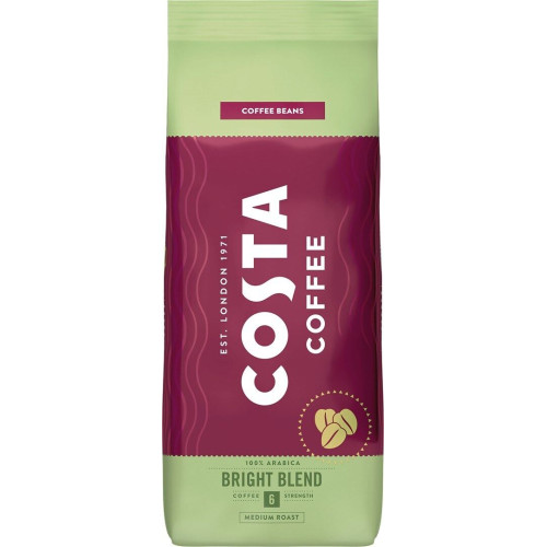 COSTA COFFEE Bright Blend kavos pupelės 1000g | Multum