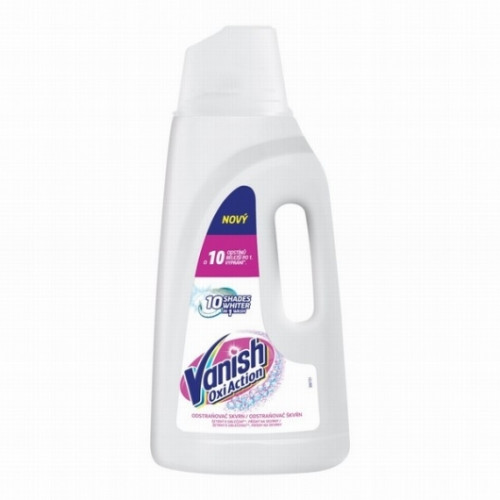 VANISH Oxi Action Baltas dėmių ploviklis baltam linui 2L | Multum