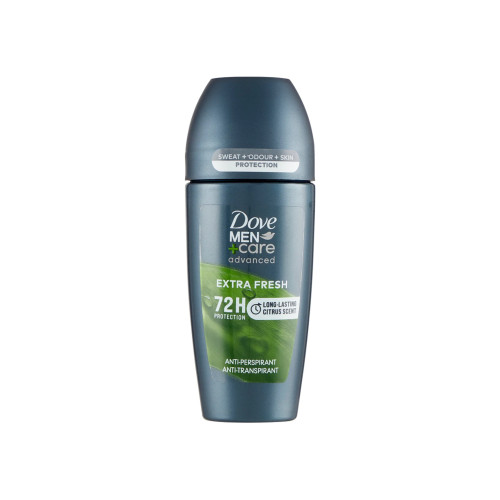 "DOVE Men+Care Extra Fresh 72H" dezodorantas - ritinėlis 50ml | Multum
