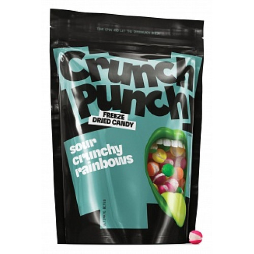 CRUNCH PUNCH Vaivorykštės liofilizuoti saldainiai 100g    | Multum