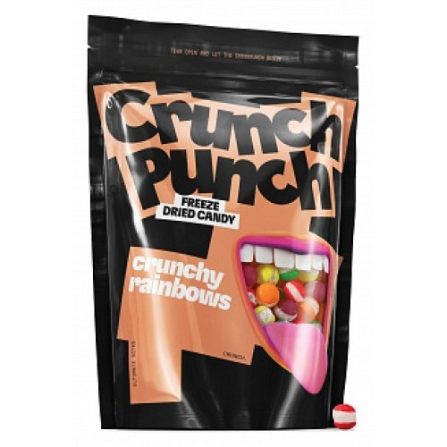 CRUNCH PUNCH Vaivorykštės liofilizuoti saldainiai 100g     | Multum