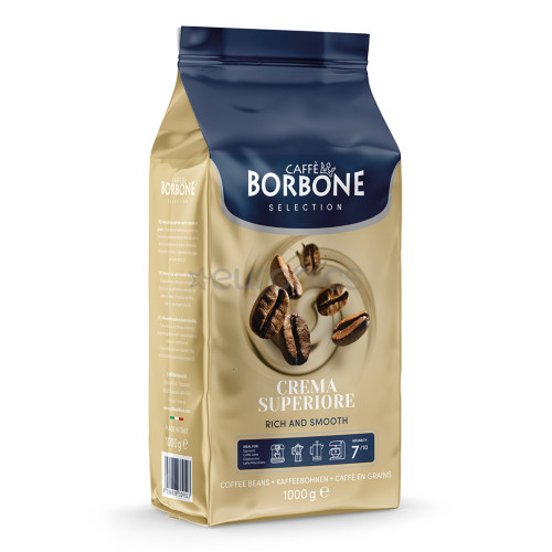 BORBONE Crema Superior kavos pupelės 1000g | Multum