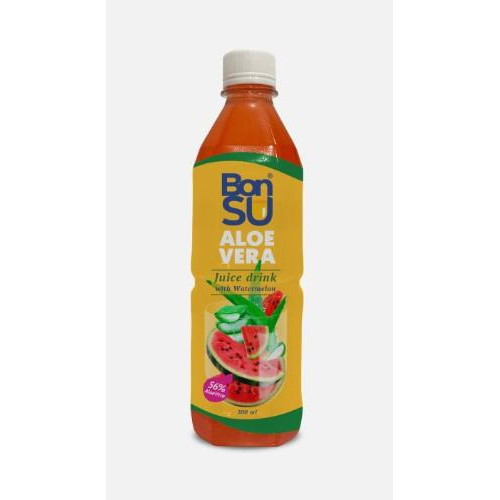 BONSU Arbūzo alavijo sulčių gėrimas 500ml | Multum