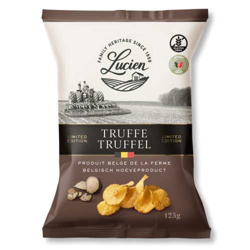Lucien Classic bulvių traškučiai su triufelių skoniu 125g | Multum