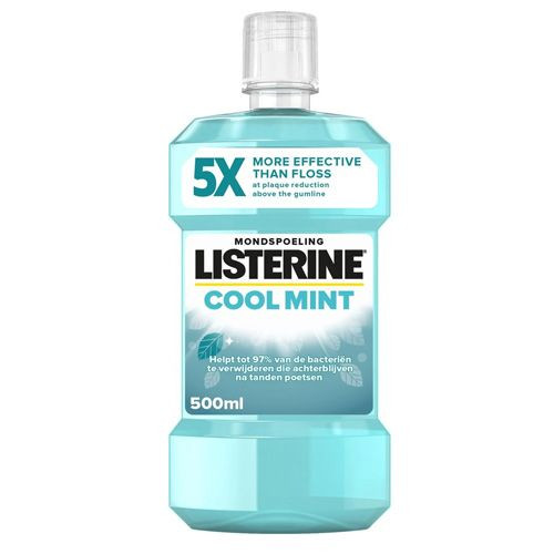 LISTERINE Cool Mint burnos skalavimo skystis 500ml | Multum