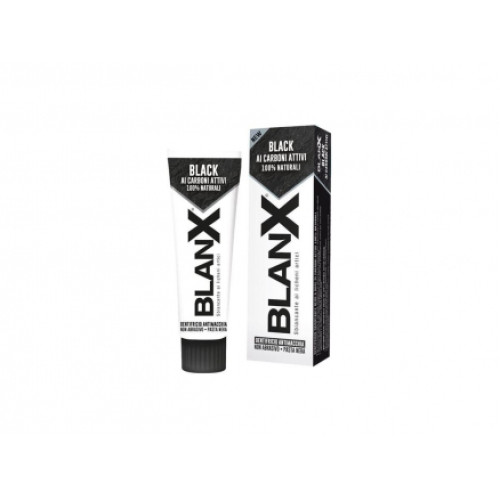 BLANX juoda dantų pasta su aktyvuota anglimi 75ml | Multum