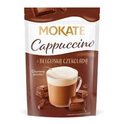 MOKATE Cappuccino, belgiškas šokoladas 110g | Multum