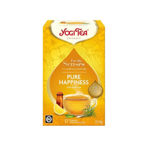 YOGI arbata pojūčiams Gryna laimė 37.4g | Multum
