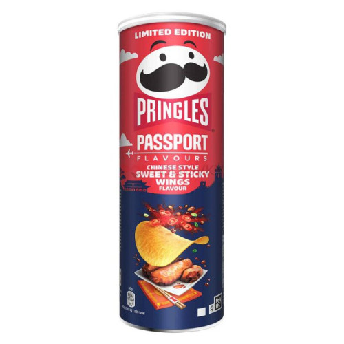 PRINGLES Sweet & Sticky Wings skonio traškučiai 165g | Multum