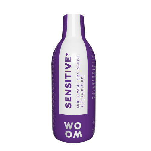 WOOM jautrus burnos skalavimo skystis 500ml | Multum