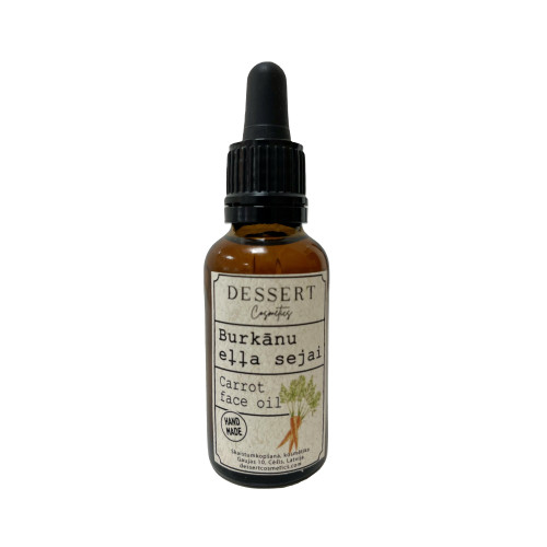 DESERTINĖ KOSMETIKA morkų aliejus veido odai 30ml | Multum