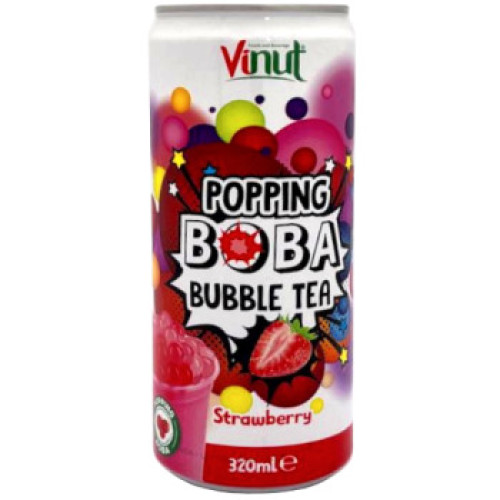 VINUT Popping Bubble arbata braškė 320ml | Multum