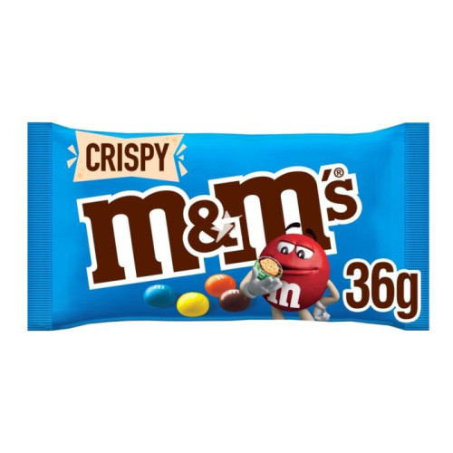 "M&M's" traškios šokolado draželės 36g | Multum
