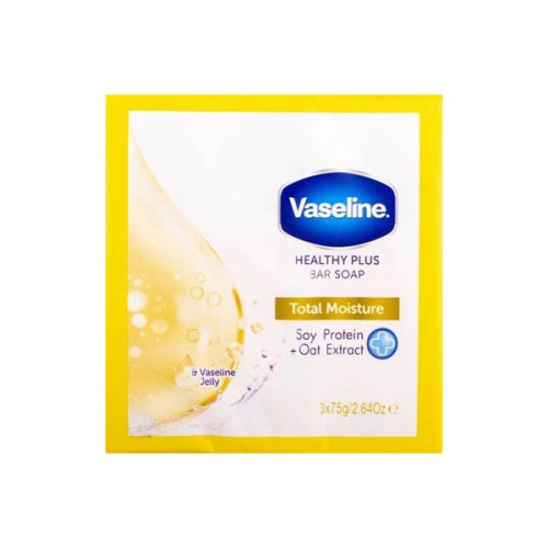 VASELINAS Bendras drėgmės muilas 75g 3vnt | Multum