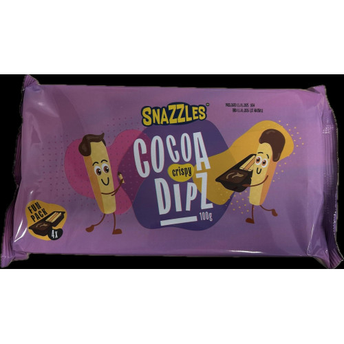 SNAZZLES Choco Dippers duonos lazdelės su šokoladiniu kremu 100g | Multum