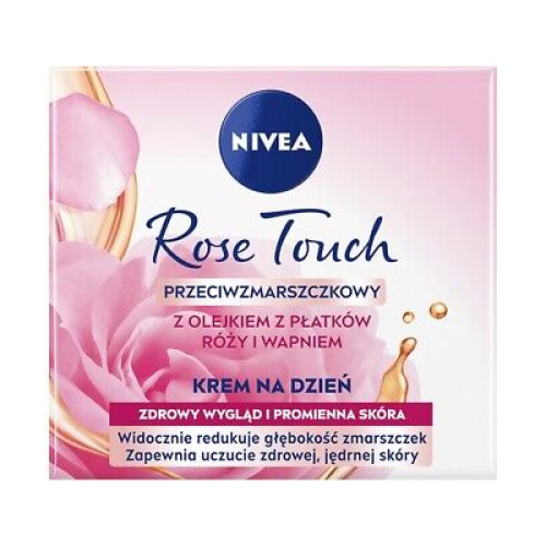 Nivea Rose Touch dieninis kremas veido odai 50ml | Multum