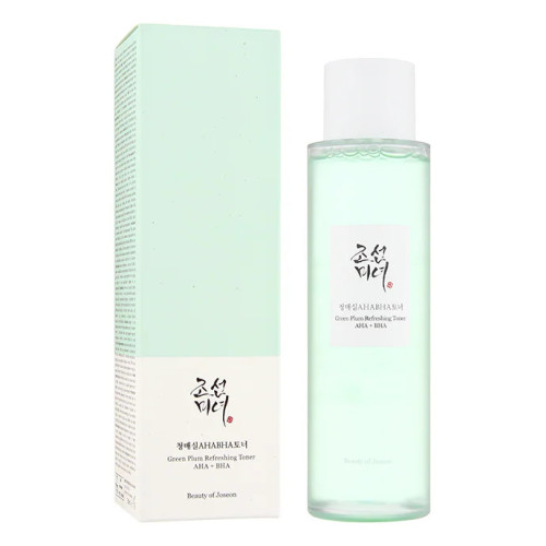 JOSEON GREEN SLYVŲ TONIKO GROŽIS VEIDO ODAI SU AHA + BHA 150ml | Multum