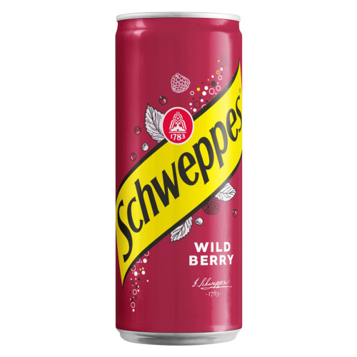 SCHWEPPES laukinės uogos, skardinė 330ml | Multum