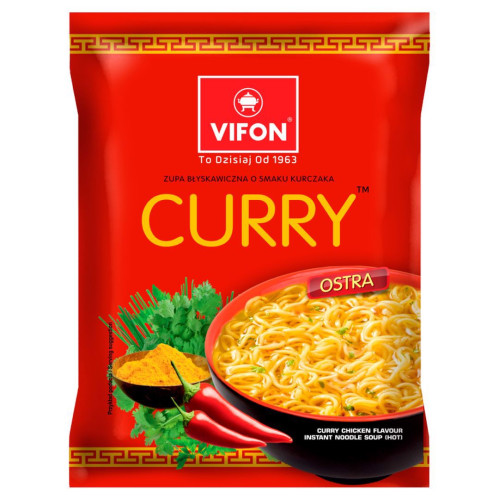 VIFON Curry vištienos makaronai 70g | Multum