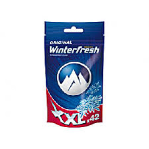 WINTERFRESH Originali kramtomoji guma, XXL paketėlis 58g | Multum