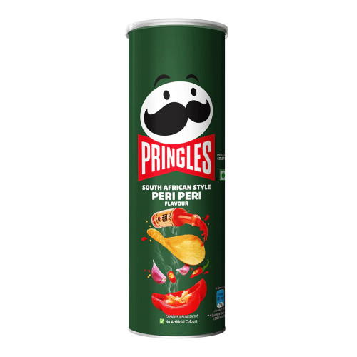 PRINGLES Pietų Afrikos stiliaus Peri Peri padažo skonio traškučiai 102g | Multum