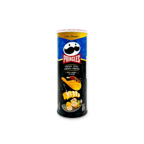 PRINGLES Prancūziško stiliaus vištiena su Lāčpurns grybų skonio bulvių traškučiais 80g | Multum