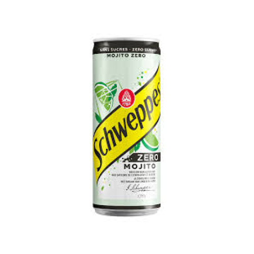 SCHWEPPES Mojito Zero, gali 330ml | Multum