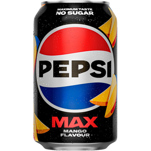 PEPSI Max Mango, konservuoti 330ml | Multum